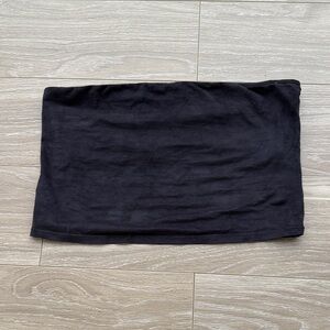 Classic Black Tube Top - Women's Stretch Mini